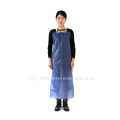 blue plastic disposable aprons for dental hospital use